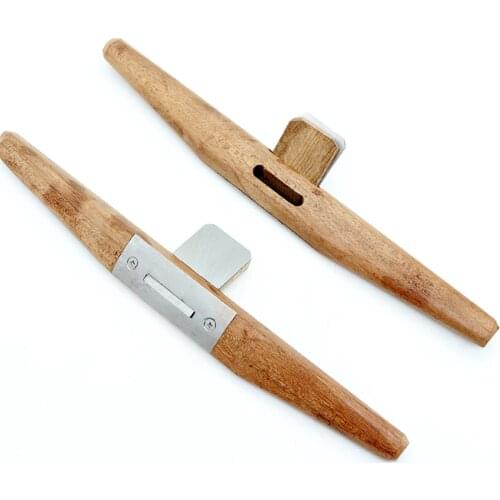 Woodworking Wooden Slotted Plane DIY Carpenter Planer Sharpening Planing Manual Trimming Tool for Deburring Edge/corner of arc