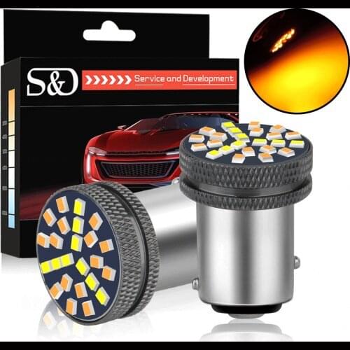 2Pcs Dual Color T20 LED Bulb BAY15D P21/5W W21W WY21W LED Turn Signal Lights DRL Parking Switchback White+Yellow,White+Blue