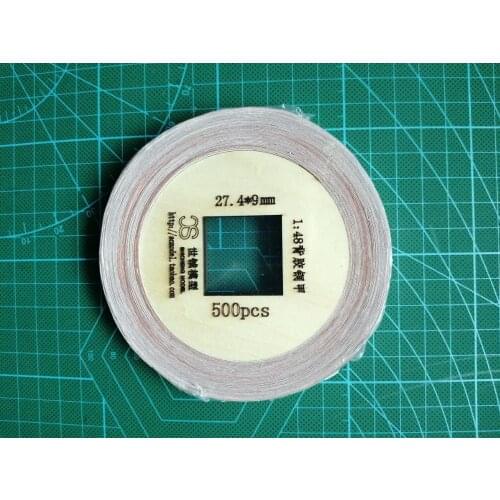 Ship model building kits decoration accessories 1:48 Copper hull Gummed ship Adhesive hull 500 pcs / roll