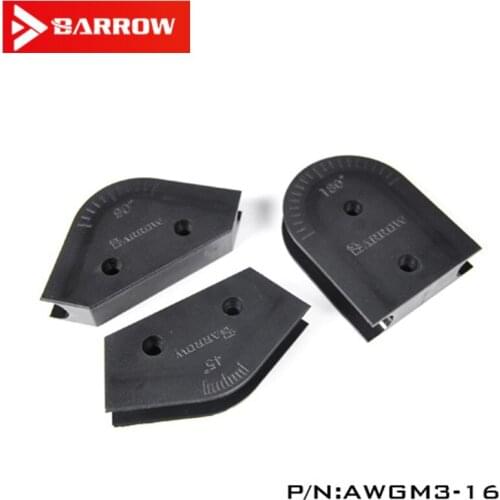 Barrow ABS Multi-angle 16MM Acrylic Tube Bend Mould Set 3 Pack AWGM3-16