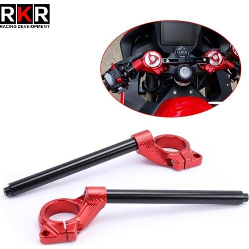 Suitable for LX motorcycle aluminum alloy handle racing, adjustable fork handle racing