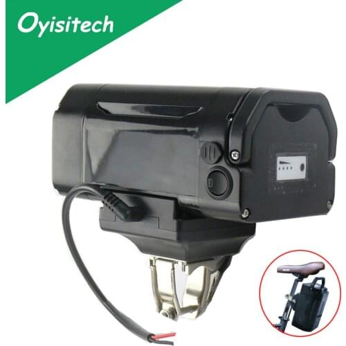 36V E-Bike Seat Post Lithium Ion Battery 36V 10.4Ah 11.6Ah 14Ah With 42V 2A Charger For 500W 350W 250W Electric Bike Motor