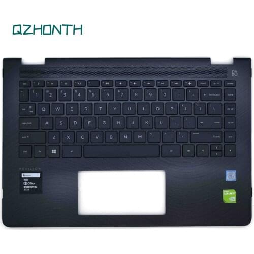 Laptop For HP Pavilion X360 14-BA 14-BA103TU Palmrest with US Keyboard TPN-W125 924117-001