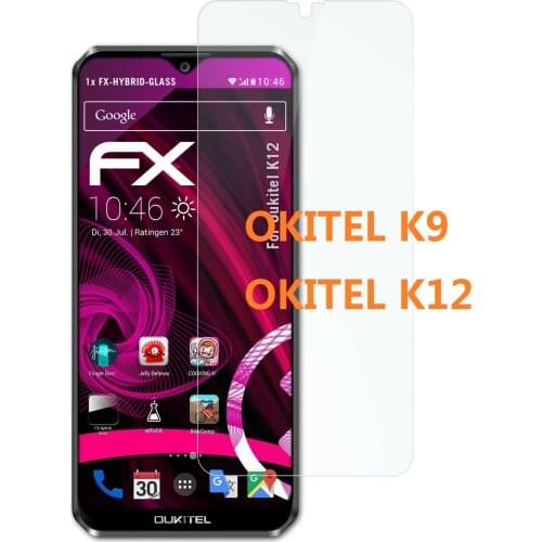 Protector For Oukitel K12 K 12 K9 K 9 9H Tempered Glass Film Screen Protector High Definition Anti-Knock Glass Film