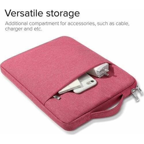 Shockproof Tablet Case For Samsung Galaxy Tab A SM-T550 SM-555 9.7"Handbag Carrying Sleeve Case Multi Pockets Bag Case