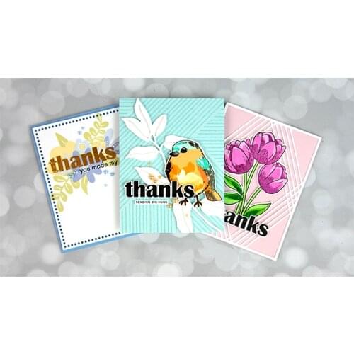 Bird Clear Stamps and dies for DIY Scrapbooking/Card Making/Kids Christmas Fun Decoration Supplies