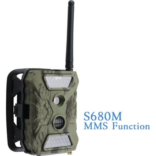 S680G 2G MMS SMS Email STMP 1080P Video recorder 60 degree Camera waterproof Tree Animals observation Infrared snapshot capture