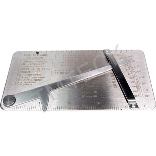 Stainless steel Pipe Pit Gage
