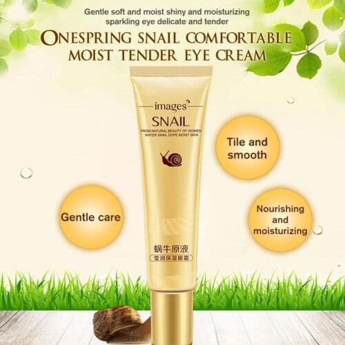 Women Snail Eye Cream Anti-Wrinkle Anti-Age Remove Dark Circles Eye Care Against Puffiness And Bags Hydrate Cream Eyes Skin Care
