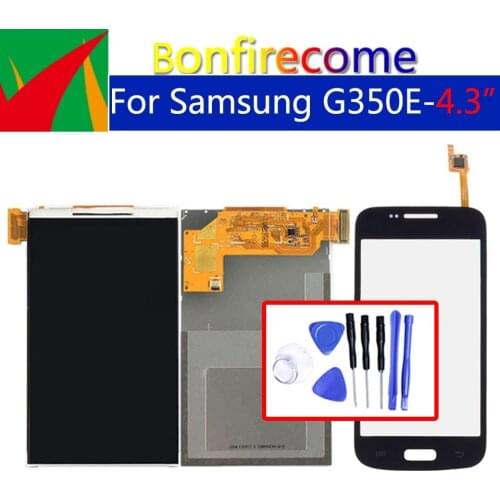4.3" For Samsung Galaxy DUOS Star 2 Plus SM-G350E G350E LCD Display With Touch Screen Digitizer Sensor Panel G350E LCD Display