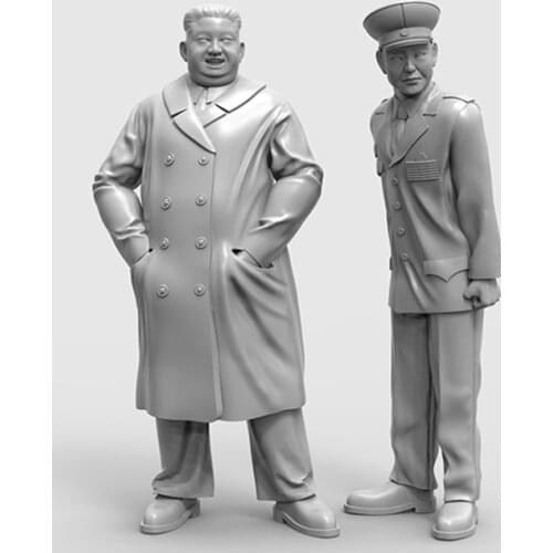 1/35 Resin Model figure GK Unknown Leader Set Unassembled and unpainted kit