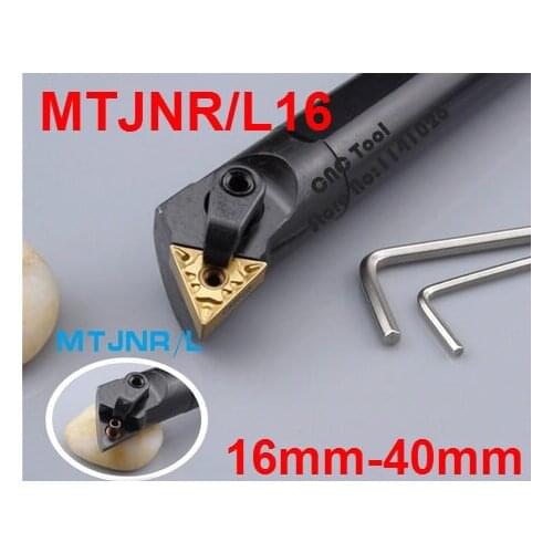 1PCS S16Q-MTJNR16 S20R-MTJNR16 S25S-MTJNR16 S32T-MTJNR16 S40T-MTJNR16 MTJNL16 16mm 20mm 25mm 32mm 40mm CNC Turning Lathe tools