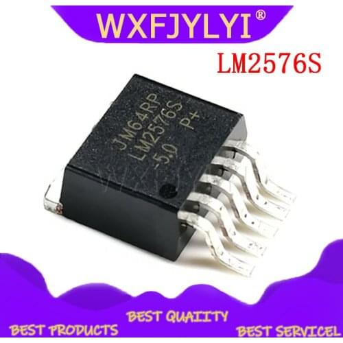 10pcs/lot LM2576S-ADJ LM2576 regulator p SMD TO263 Regulator new original