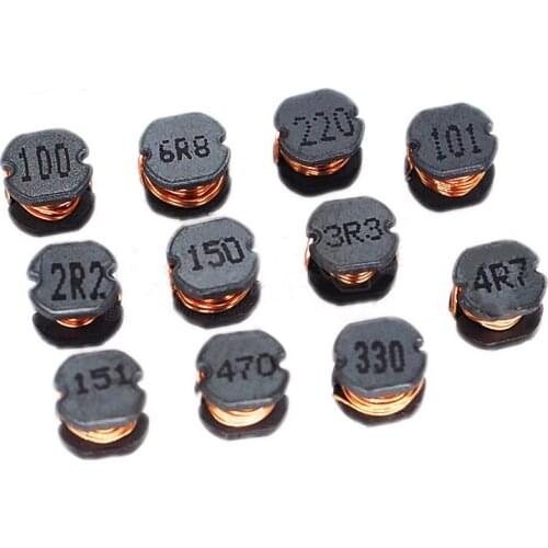 10PCS SMD CD75 1uH Power Inductor 2.2uH 4.7uH 6.8uH 10uH 22uH 47uH 56uH 68uH 100uH 150uH 220uH 330uH 470uH(471) suppressor