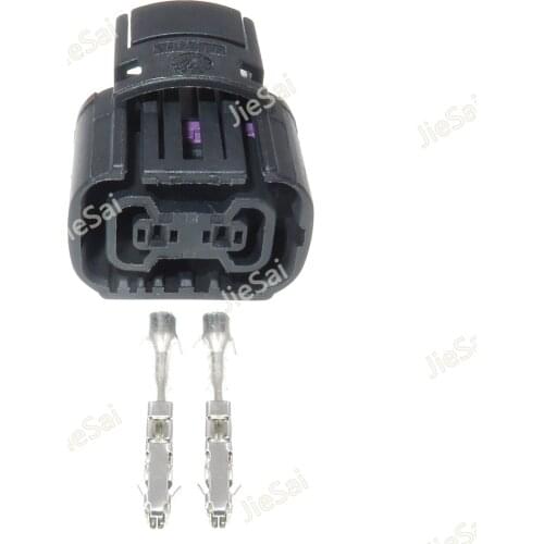 2 Pin Automotive Headlight Wiring Harness Connector Light Bulb Female Plug For Buick