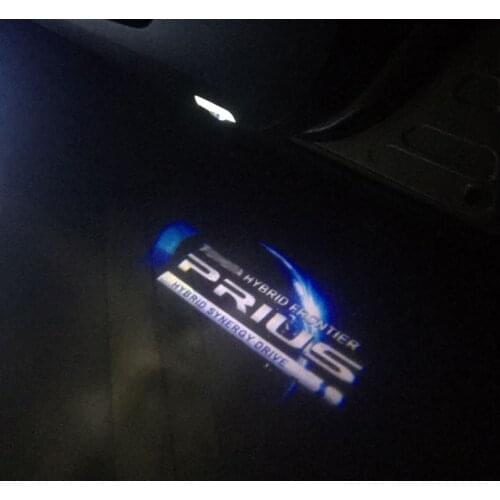 4pcs LED Welcome Lights For Toyota Prius Car Door Projector Lamps Courtesy Decor Gadgets Car Accessories Car Door Welcome Light