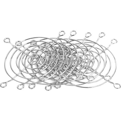 5 x Axial 80mm CPU Cooling Fan Grill Metal Wire Finger Guards