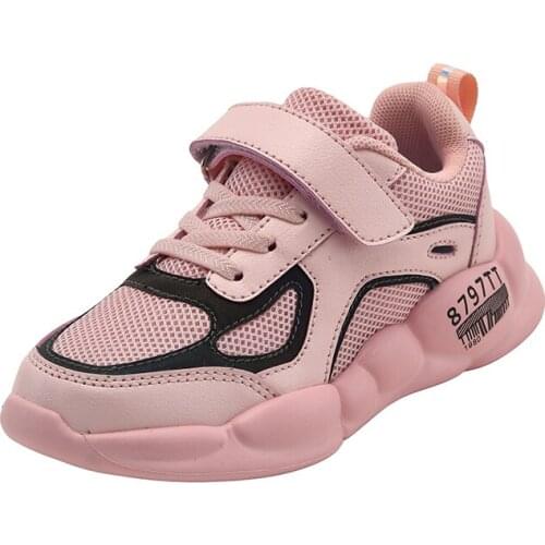 Aitonoble 2020 Summer Autumn New Sport Shoes Teenager Sneakers Kids Sport Shoes Fitting Comfotable Shoes Outdoor Running Shoes