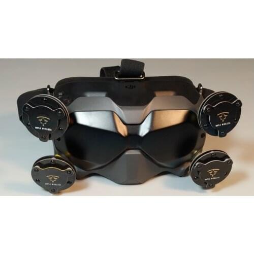 Dji fpv High-definition with Numbers Image Transmission Antenna Maple Leaf Antenna Extended Range Set