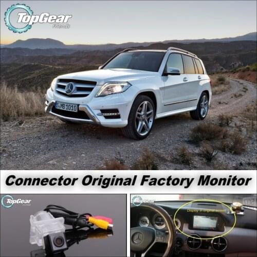 Car Camera Connect Original Factory Screen / Monitor For Mercedes Benz GLK MB X204 2008~2015 Quality Rear View Back Up Camera
