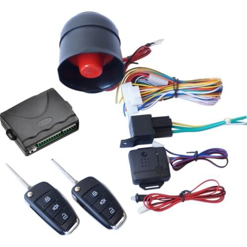 Car Alarm Remote Control Alarm Set Automatic Open Window Lift Box Control Lock One-way Vehicle System Alarm Universal Auto Parts