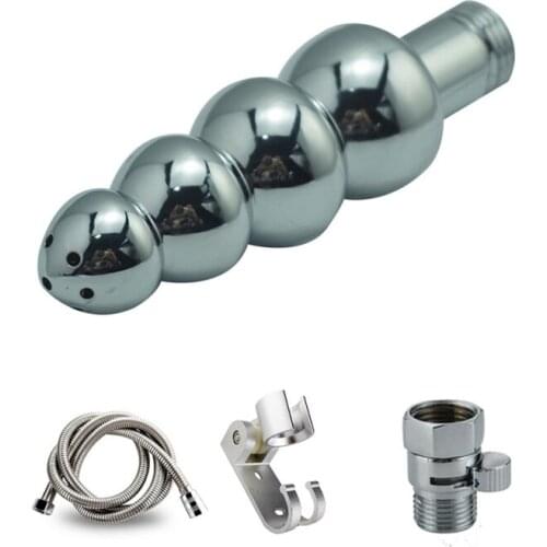 Bidet Shower Hand Sprayer Shower Head Shattaf Stainless Steel Chrome Plated Hygienic Shower Accessories for Bathroom for Kitchen