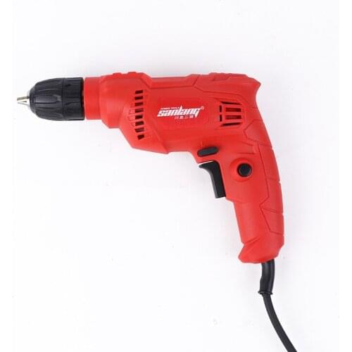Household multifunctional high-power electric hand drill, impact drill, pistol type electric screwdriver 680W