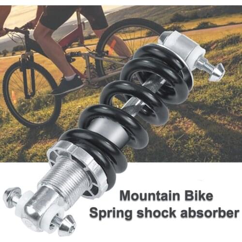 MTB Rear Suspension Damper Spring Shock Absorber 100/125/150mm 500LBS Metal Rear Suspension Bumper Spring Shock Absorber
