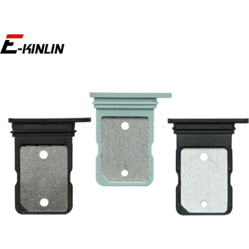 Sim Card Socket Slot Tray Reader Holder Connector Micro SD Adapter Container For Google Pixel 4 4a XL 5 5G Replacement Parts