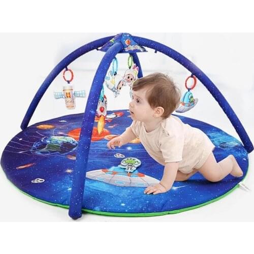 Baby Play Mat Soft Cloth Books Toddler Filled Stuffed Animals Toys Rattle Educationa Montessori for Children Jollybaby