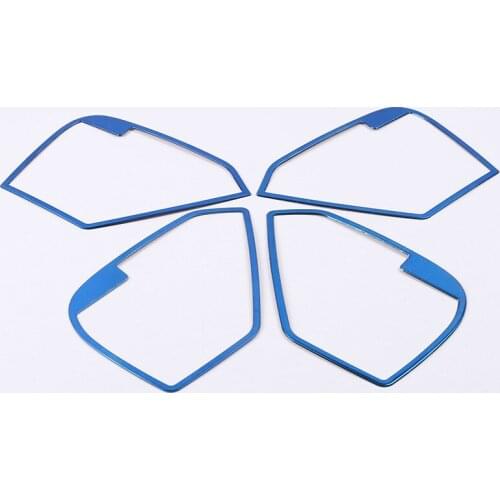 For Mazda CX-5 2017 stainless steel Stainless Steel Car Speaker Cover Door Bottom Audio Sound Frame Case Accessories Car styling