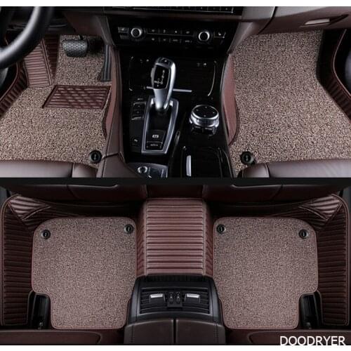 DOODRYER Custom car floor mats For jeep grand cherokee compass commander renegade waterproof car accessories Foot mats