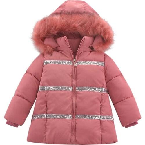 Baby Girls Clothes Winter Girls Faux Fur Coat Children Warm Thick Jacket Outerwear Kids Jacket for Girl Outerwear Kids Coat