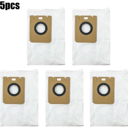 5 Pack Dust Bags For Dreame Bot Z10 Pro L10 Plus Robot Vacuum Cleaner Parts Vacuum Bags Household Cleaning Tools For Home