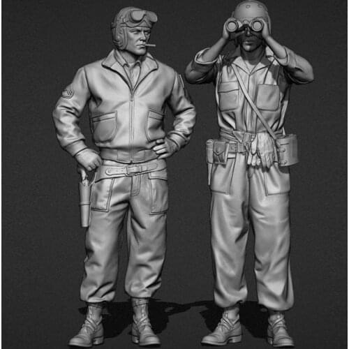 1/35 Resin Figure Building Kit US Tankers