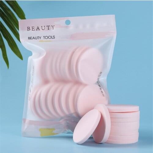 Latex Cosmetic Puff Set Womens Beauty Sponge Blender Wedge Makeup Accessory 20pcs, CXT022 & Square