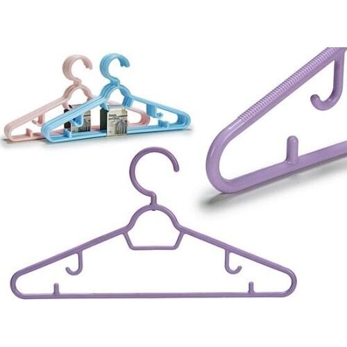 Set of Clothes Hangers Plastic (5 Pieces) (4 x 20,5 x 39,5 cm)