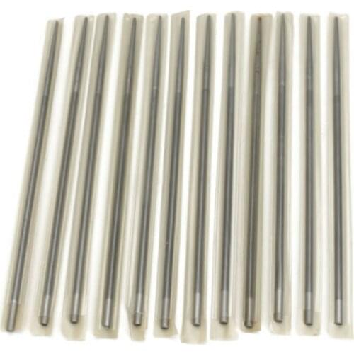 12 Pcs Chainsaw Files 3/16'' 4.8mm Round Saw Filing Rods Sharpening Tools Carbon Steel For Woodworking Accessories