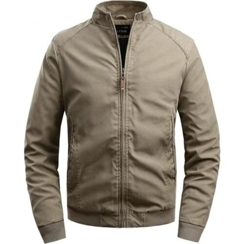 New arrival clothing coat male coat fit high quality male spring clothing man jackets zipper warm cotton-padded