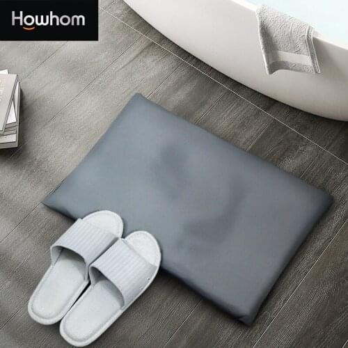 Simple Diatom Bathroom Carpet Floor Blanket Square Girl Boy Baby Bedroom Bathroom Door Anti-Slip Family Décor