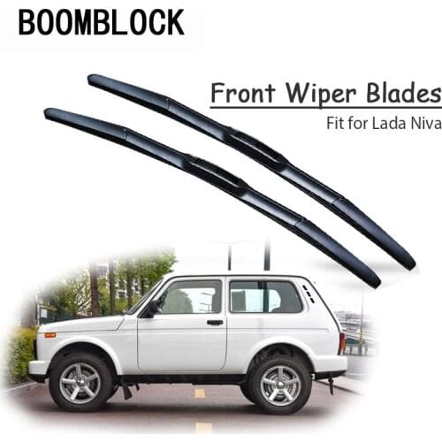Car Windshield Rubber Front Wiper Blades Arm Kit For Lada Niva 2012 2011 2010 2009-2002 Windscreen Original Wiper Accessories