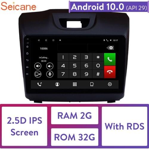 Seicane Android 10.0 9" Car Radio Wifi Bluetooth Multimedia Player GPS Head Unit For Chevy Chevrolet S10 2015-2018 ISUZU D-Max