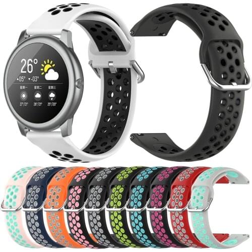 Essidi 22mm Sports Bracelet Band For Xiaomi haylou solar LS05 Amazfit GTR 2 2e GTR 47mm Pace Stratos Wrist Strap For Mi Color