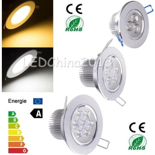 Cree/Epistar Dimmable 9W 15W 18W LED Ceiling Downlight light Recessed Lamp Bulb Light