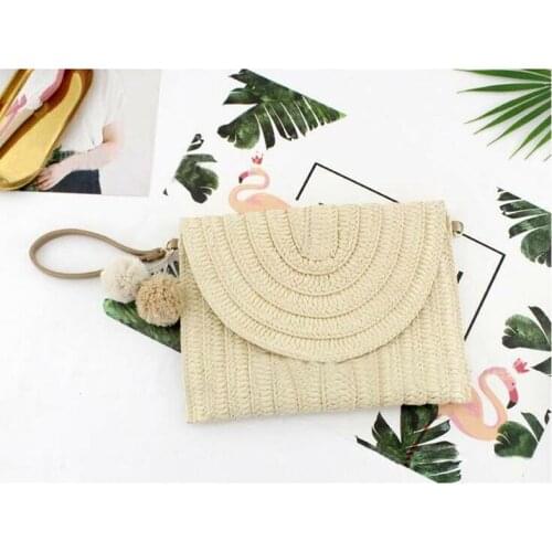 Women Handbags Small Square Rattan Straw Woven Bag Bohemia Style Beach Bag Circle Handbag Boho Bag /BY