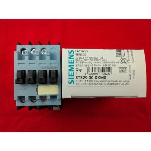 1pc Siemens 3TS2900-0XM0 3TS2900-0X 6A 220v Ac contactor free shipping