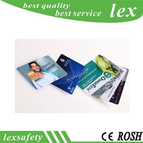 100pcs Per Lot ISO 14443A PVC Card With FM11RF08 Chip Contactless IC Card 13.56MHZ 1K Contactless Smart Card
