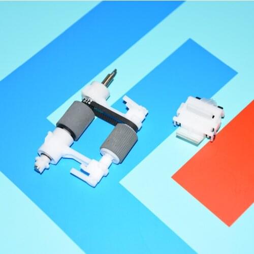 Free Shiping 2pcs. Q5997-67901 ADF Kit Pickup Roller separation pad for HP 4700 4730 9200C 9250c 9200 9250 4345 M4345