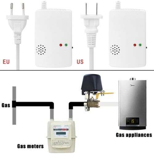 2021 New Gas Leak Detector Sensitivity Combustible Alarm Coal Natural Portable Warning