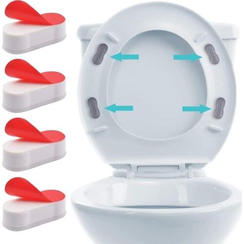 Samodra Bidet Bumper 4PCS For Bidet Attachment Toilet Seat Bumper